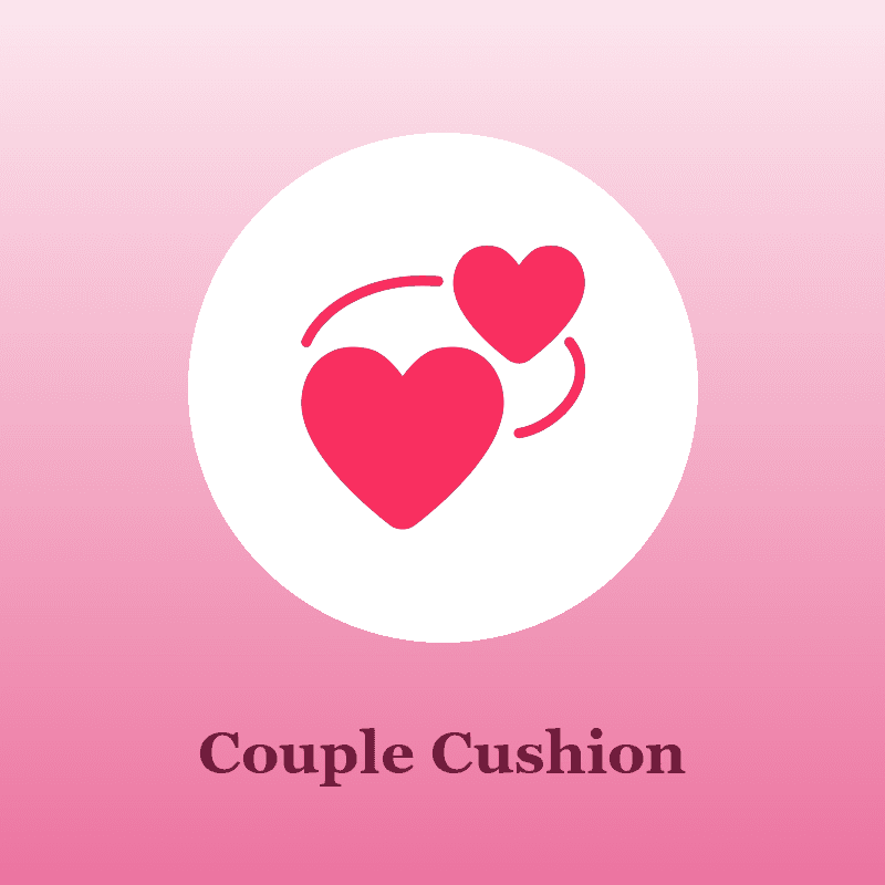 Couple Photo Cushion